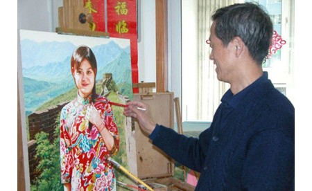人民画家网推荐中美协会员著名画家：刘仁庆