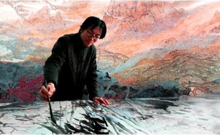 人民画家网推荐中美协会员著名画家：李红东
