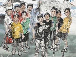 中国美协会员王世伟人物作品