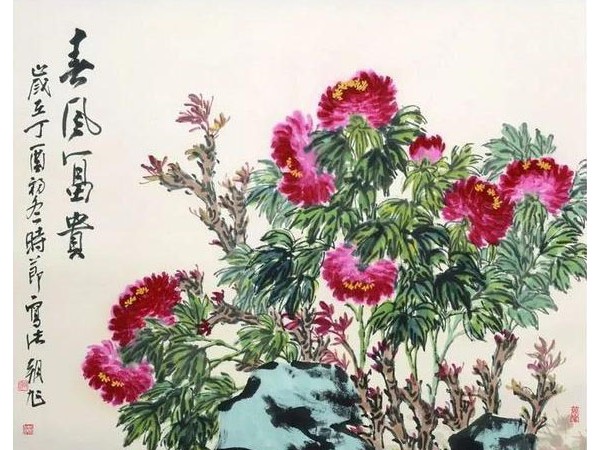 中国美协会员许朝旭花鸟作品