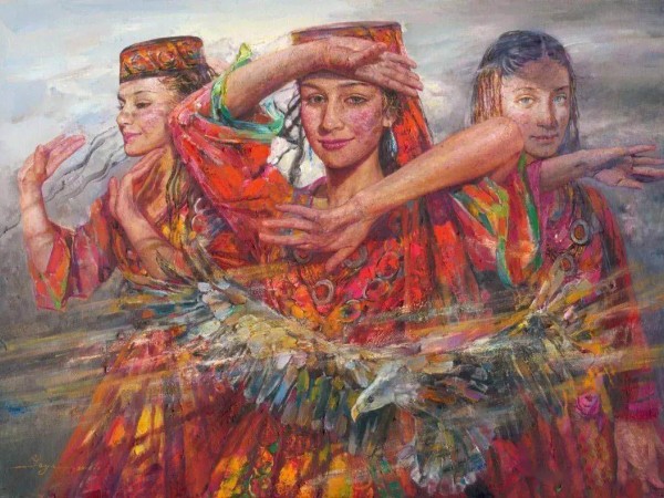 中国美协会员燕娅娅油画作品