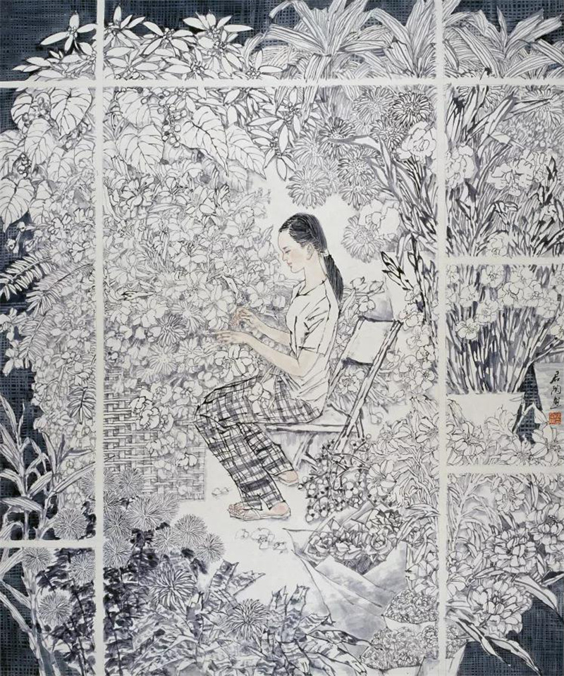 《花仙子》180×140cm 2000年