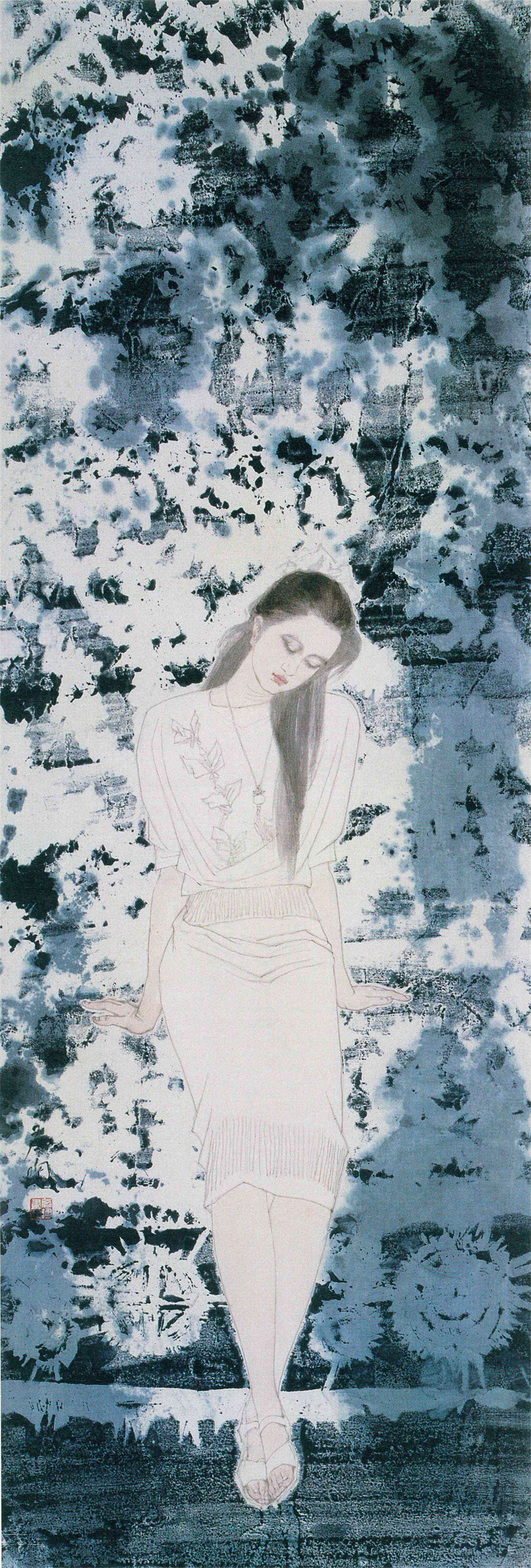 《梦》120×40cm 1986年