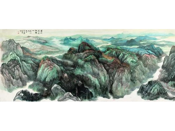 中国美协会员何海霞山水作品