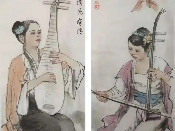 中国美协会员杨景泰人物画作品