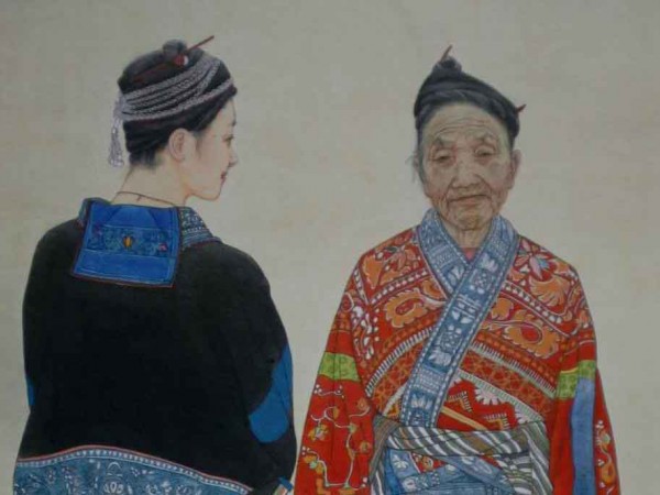 中国美协会员刘清世人物画作品