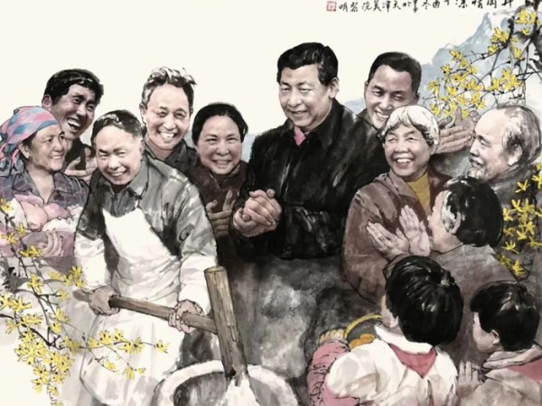 中国美协会员庞黎明人物画作品