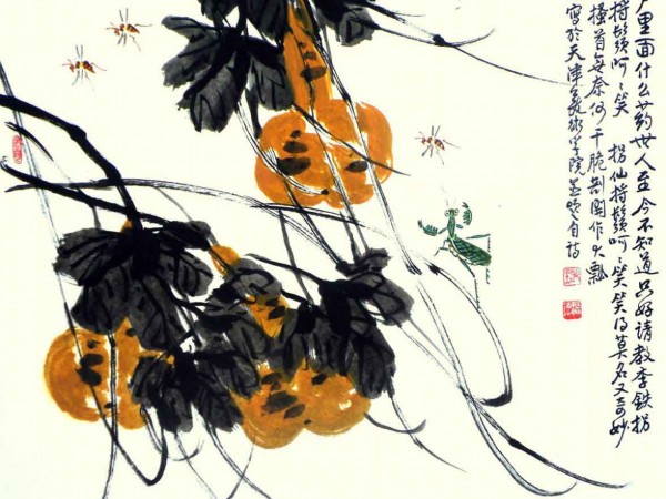 中国美协会员王振德花鸟作品