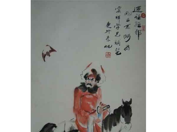 中国美协会员朱铁民人物画作品