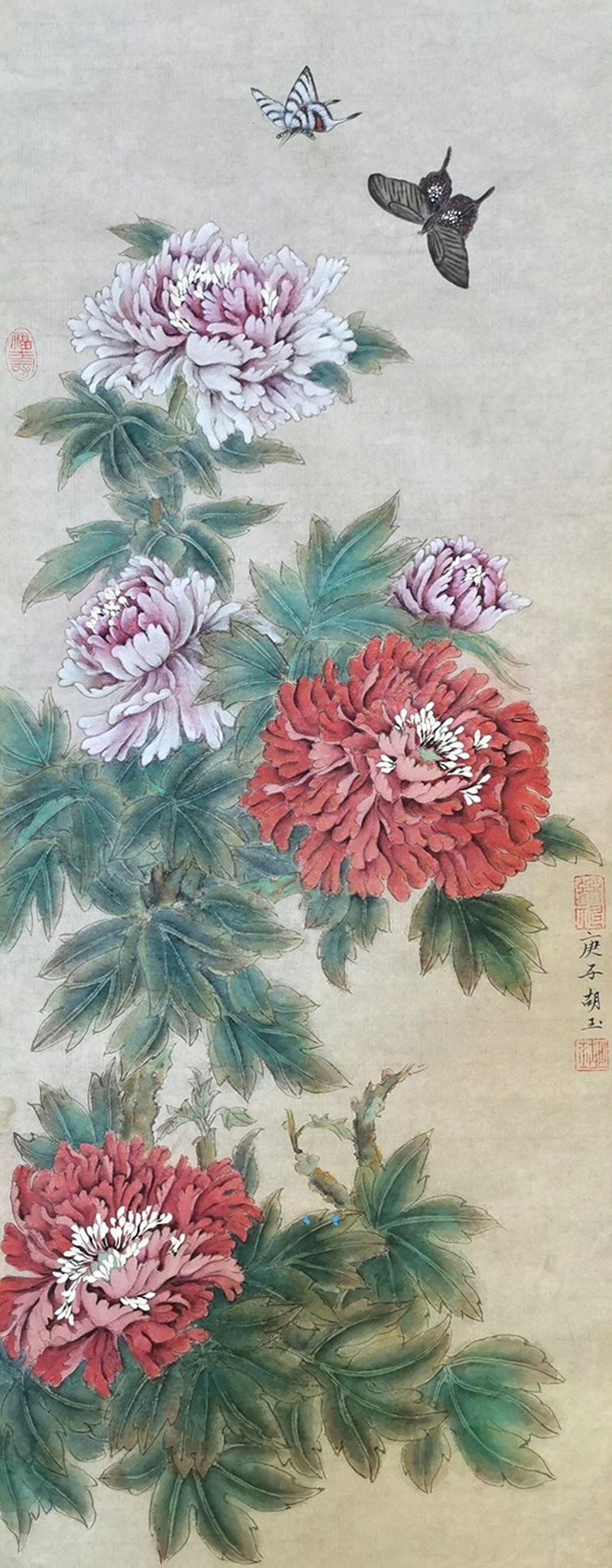 《花开富贵》80×30cm