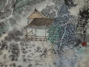 中国美协会员林矗山水画作品