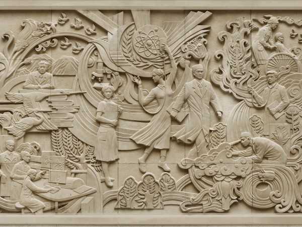 中国美协会员姜炳清雕塑作品