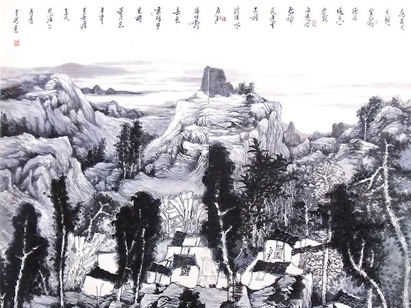 中国美协会员马双喜山水画作品