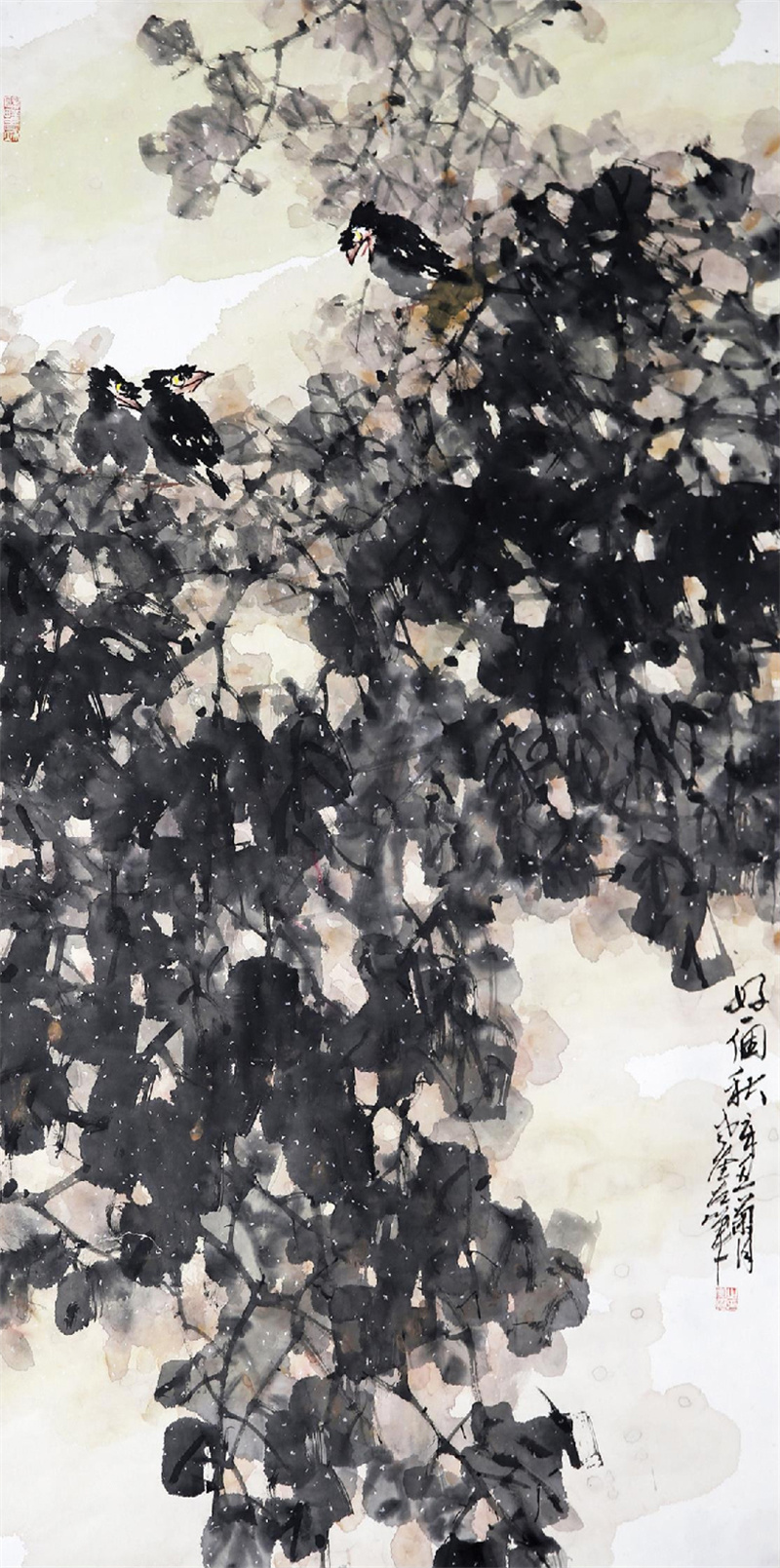 《好一个秋》136×68cm