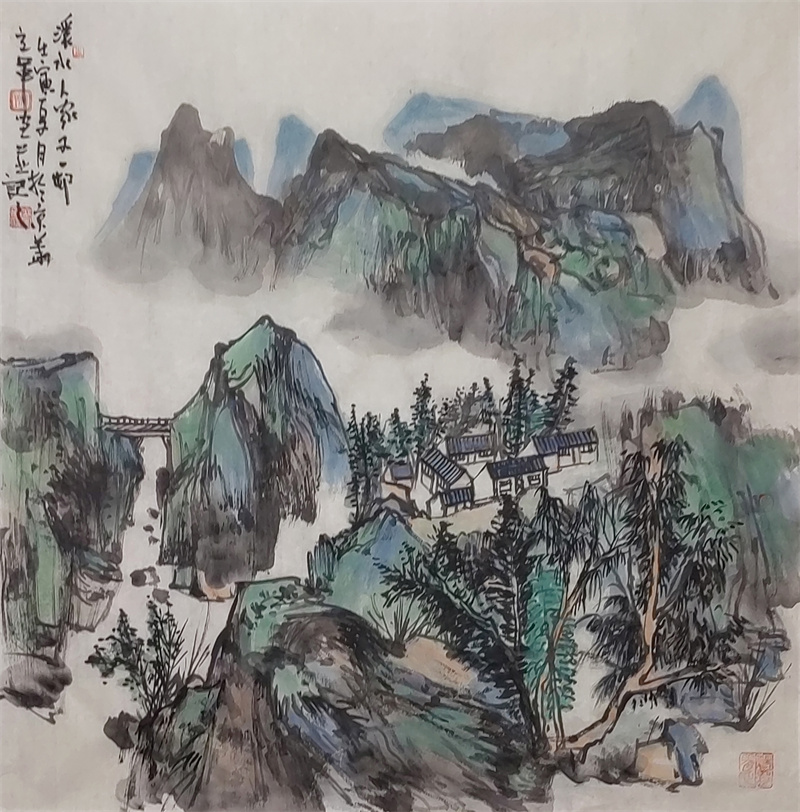 《溪水人家》