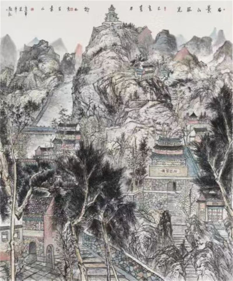 《石景山风光之一》