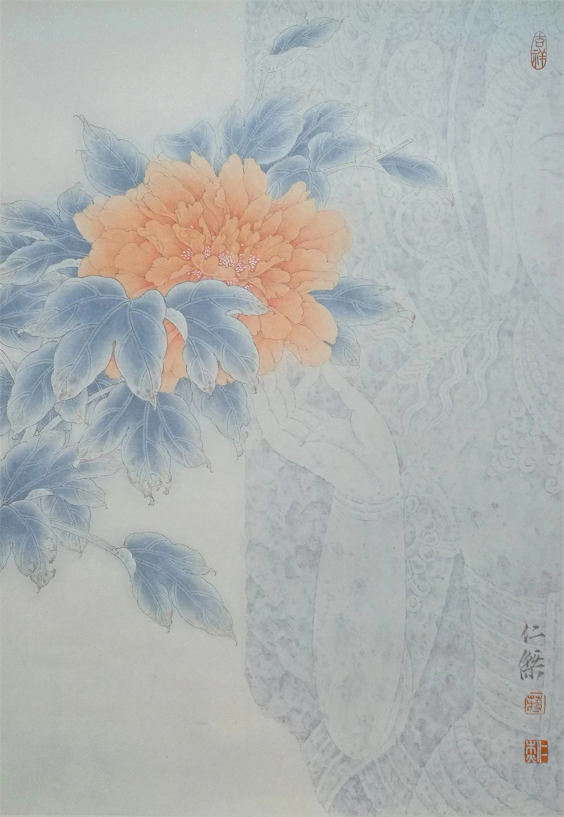 《花语.之二》40×45cm 2017年