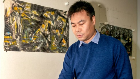 中国人民艺术家——著名画家白金